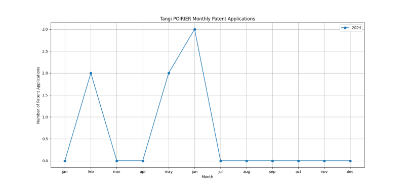 Tangi POIRIER Monthly Patent Applications.png