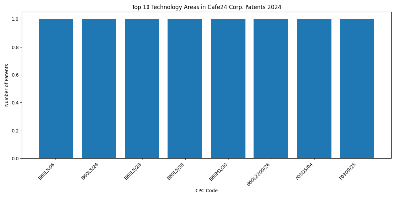 Cafe24 Corp. Top Technology Areas 2024 - Up to June 2024