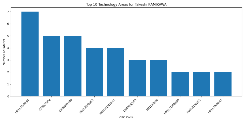 Takeshi KAMIKAWA Top Technology Areas.png