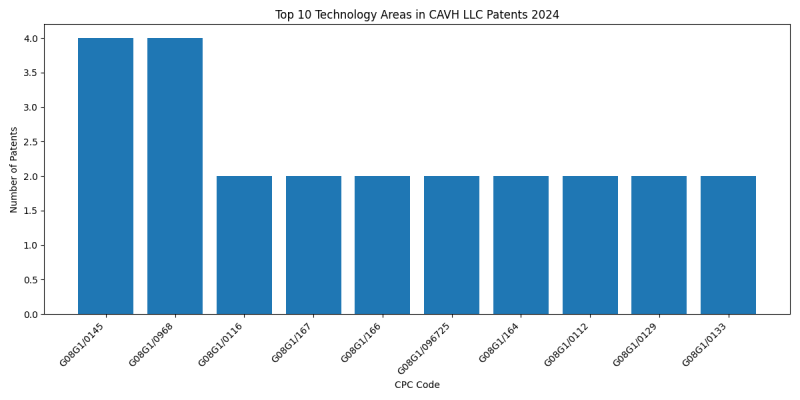 CAVH LLC Top Technology Areas 2024 - Up to June 2024