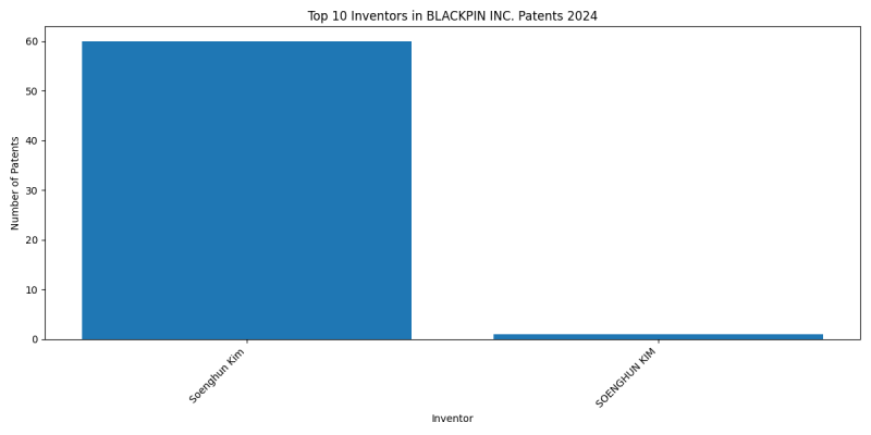 BLACKPIN INC. Top Inventors 2024 - Up to June 2024