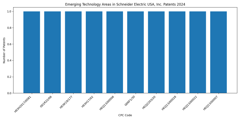 Schneider Electric USA, Inc. Top Emerging Technology Areas 2024 - Up to June 2024