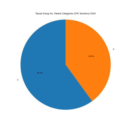Tassat Group Inc. Patent Categories 2024 - Up to November 2024