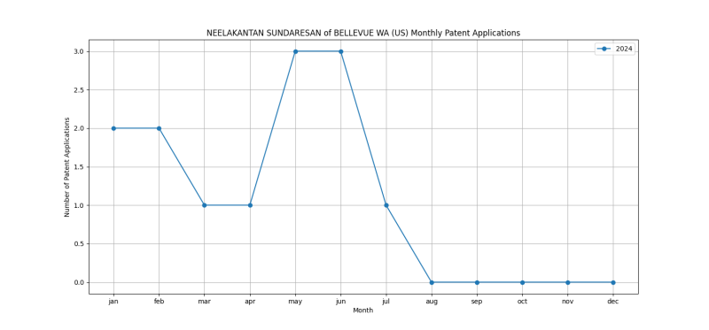 NEELAKANTAN SUNDARESAN of BELLEVUE WA (US) Monthly Patent Applications.png