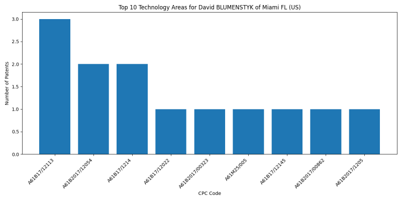 David BLUMENSTYK of Miami FL (US) Top Technology Areas.png