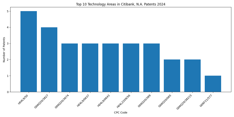 Citibank, N.A. Top Technology Areas 2024 - Up to June 2024