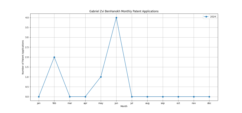 Gabriel Zvi BenHanokh Monthly Patent Applications.png